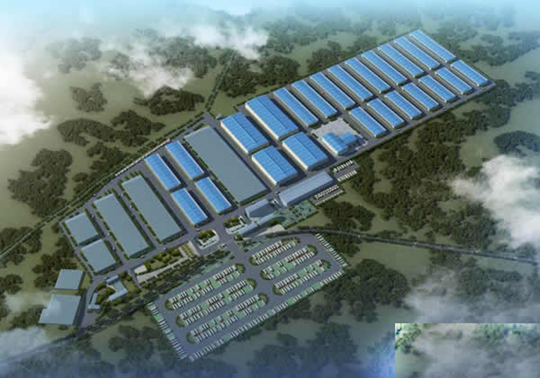 湖南(nán)環通倉儲物流有限公司二期廠區項目